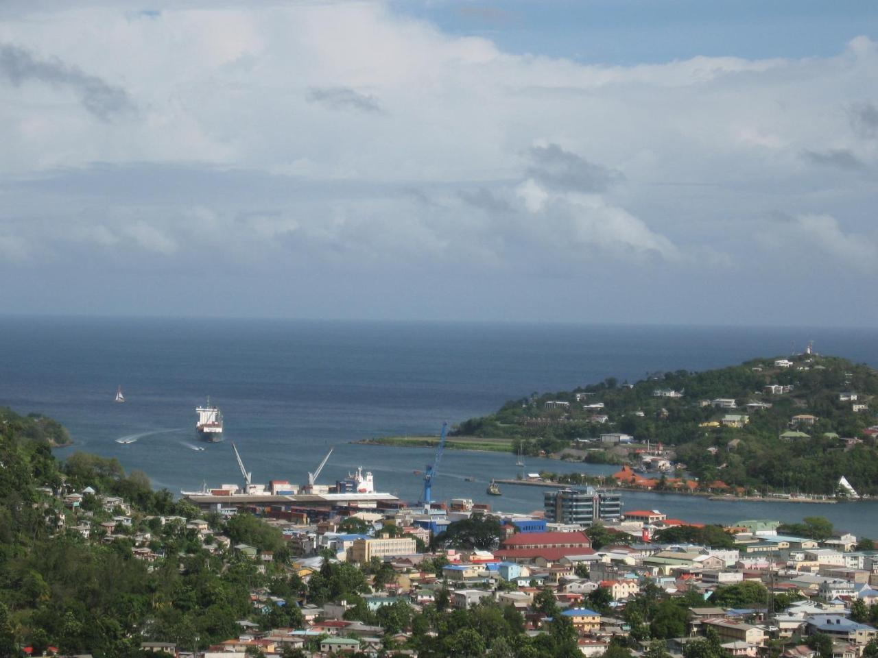 Hilltop View Guesthouse Castries Esterno foto